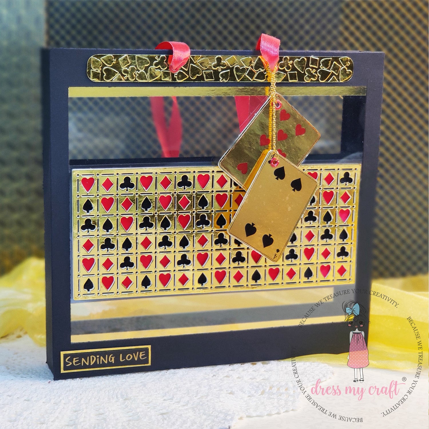 Playing Card Pattern - Basic Designer Dies