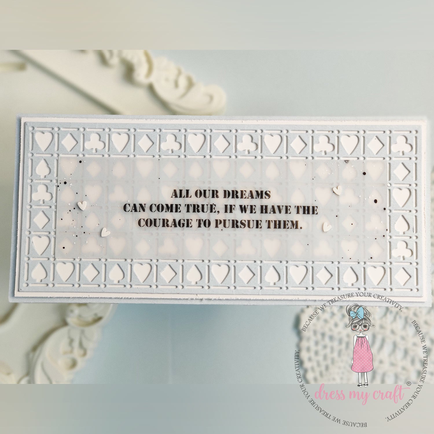 Playing Card Pattern - Basic Designer Dies