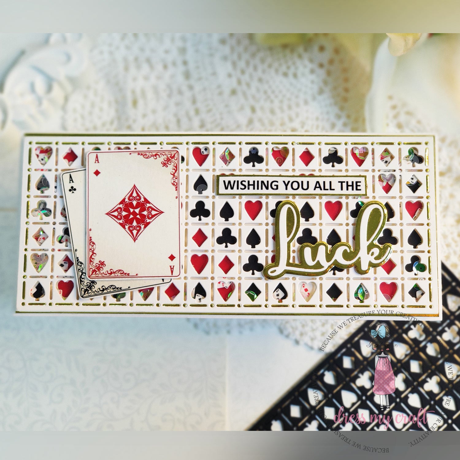 Playing Card Pattern - Basic Designer Dies
