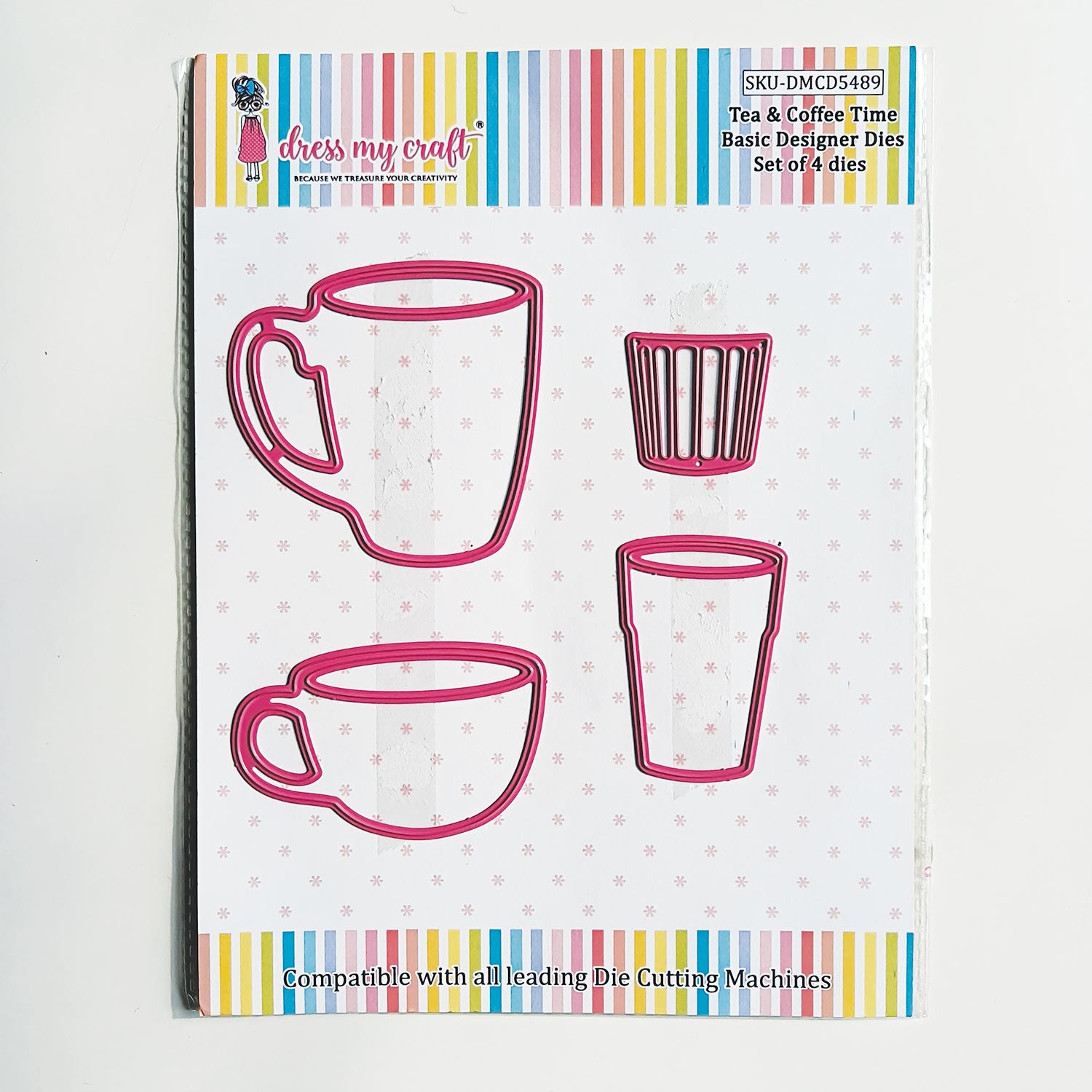 Tea & Coffee Time - Basic Designer Dies