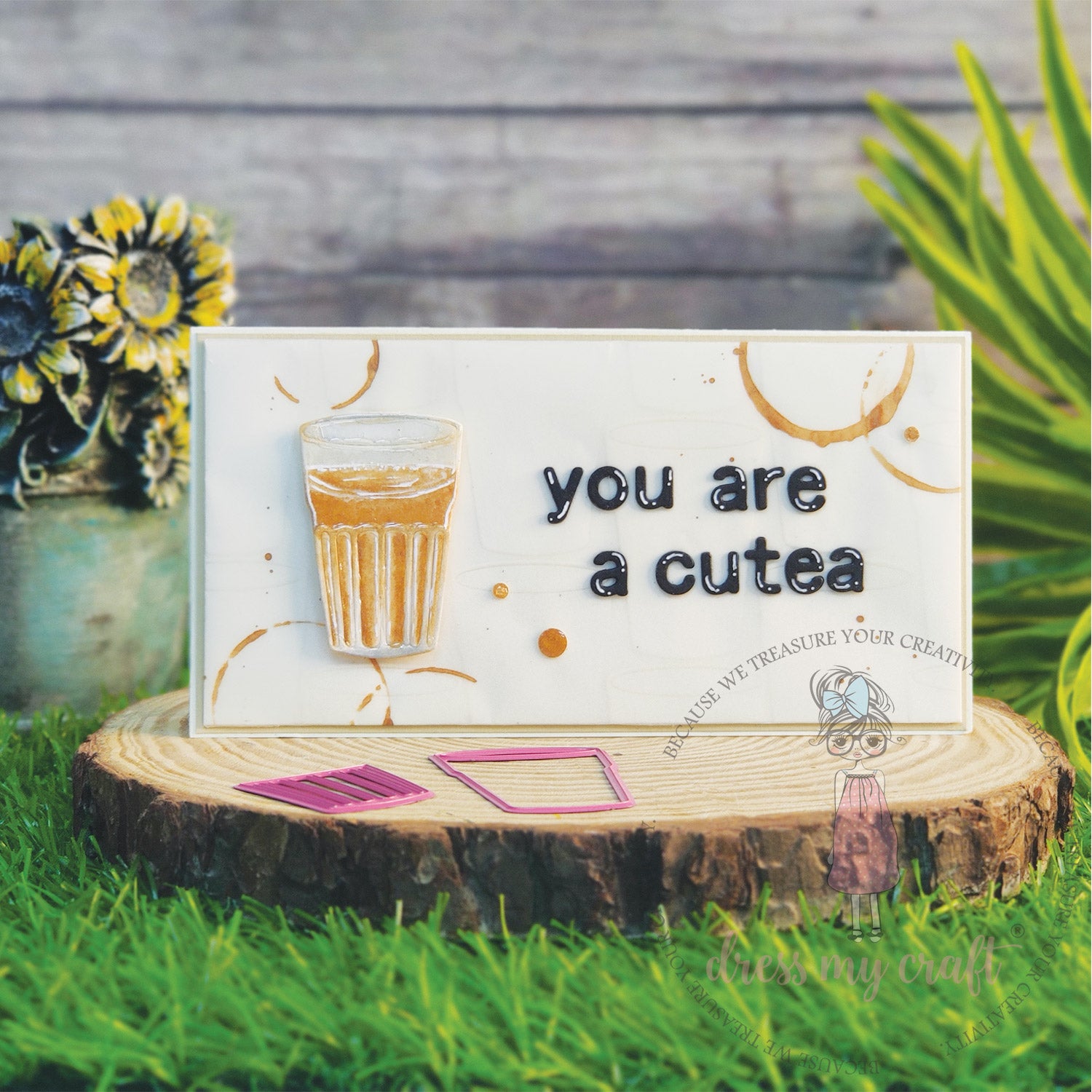 Tea & Coffee Time - Basic Designer Dies