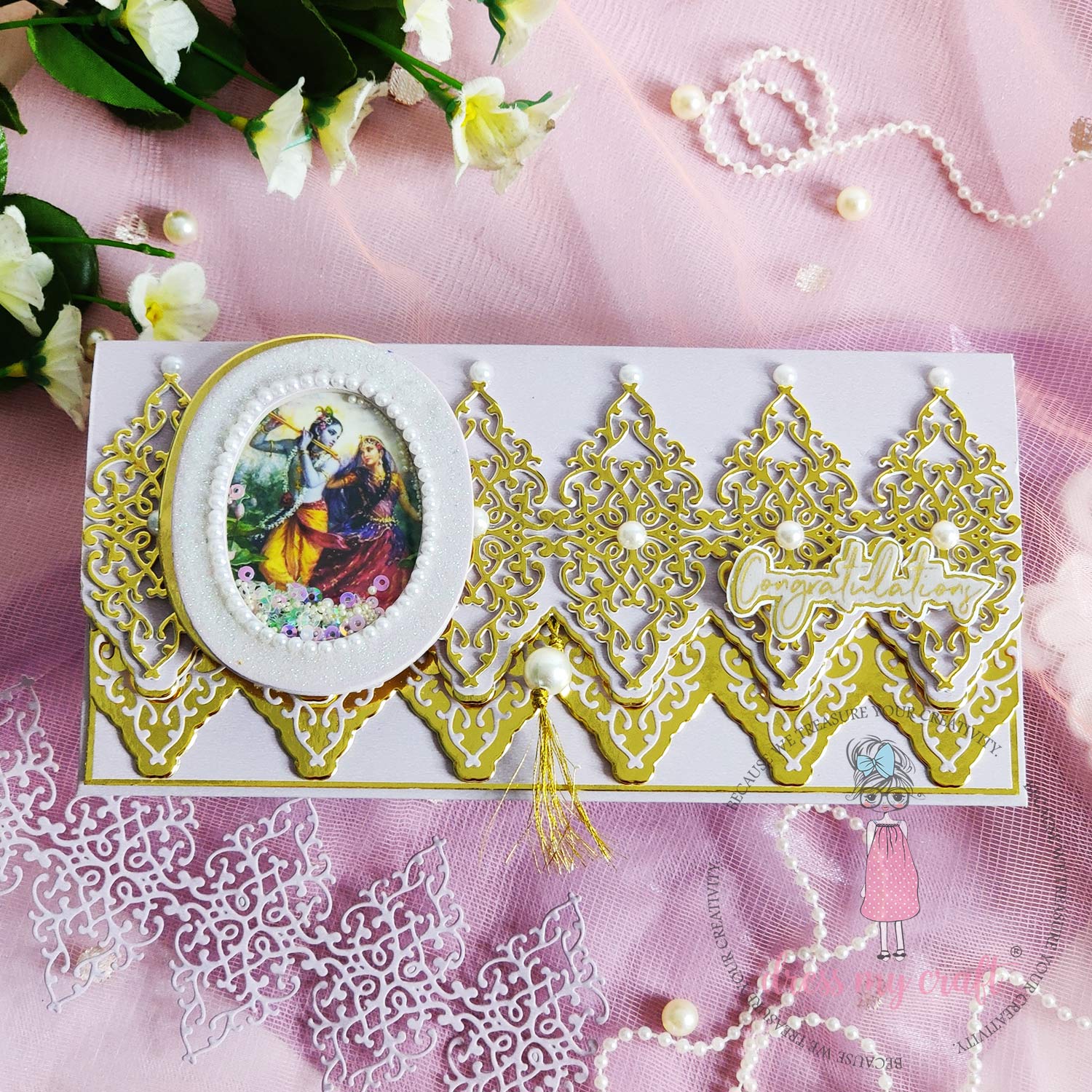 Long Damask Border - Border Die