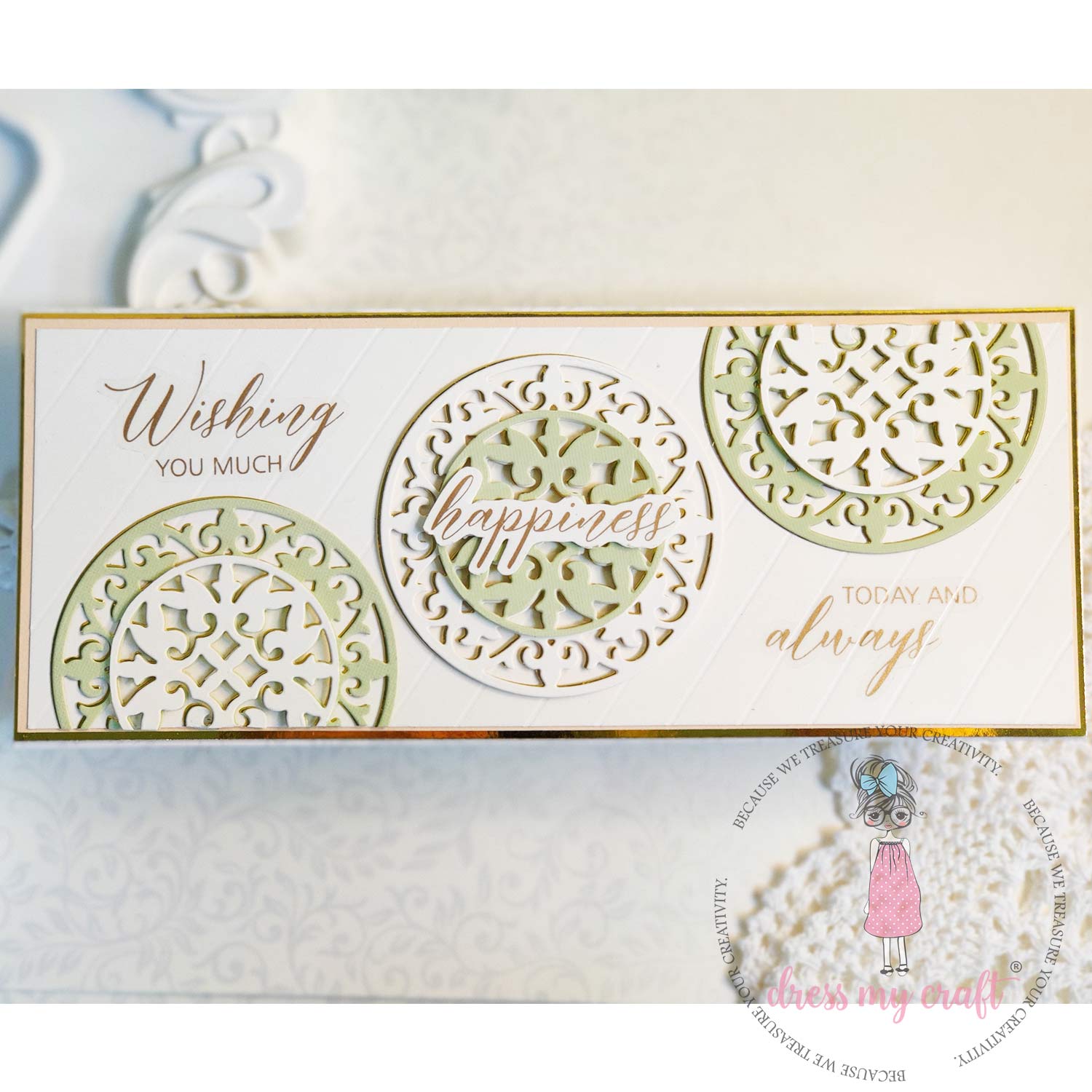 Flourish Doily - Basic Designer Dies