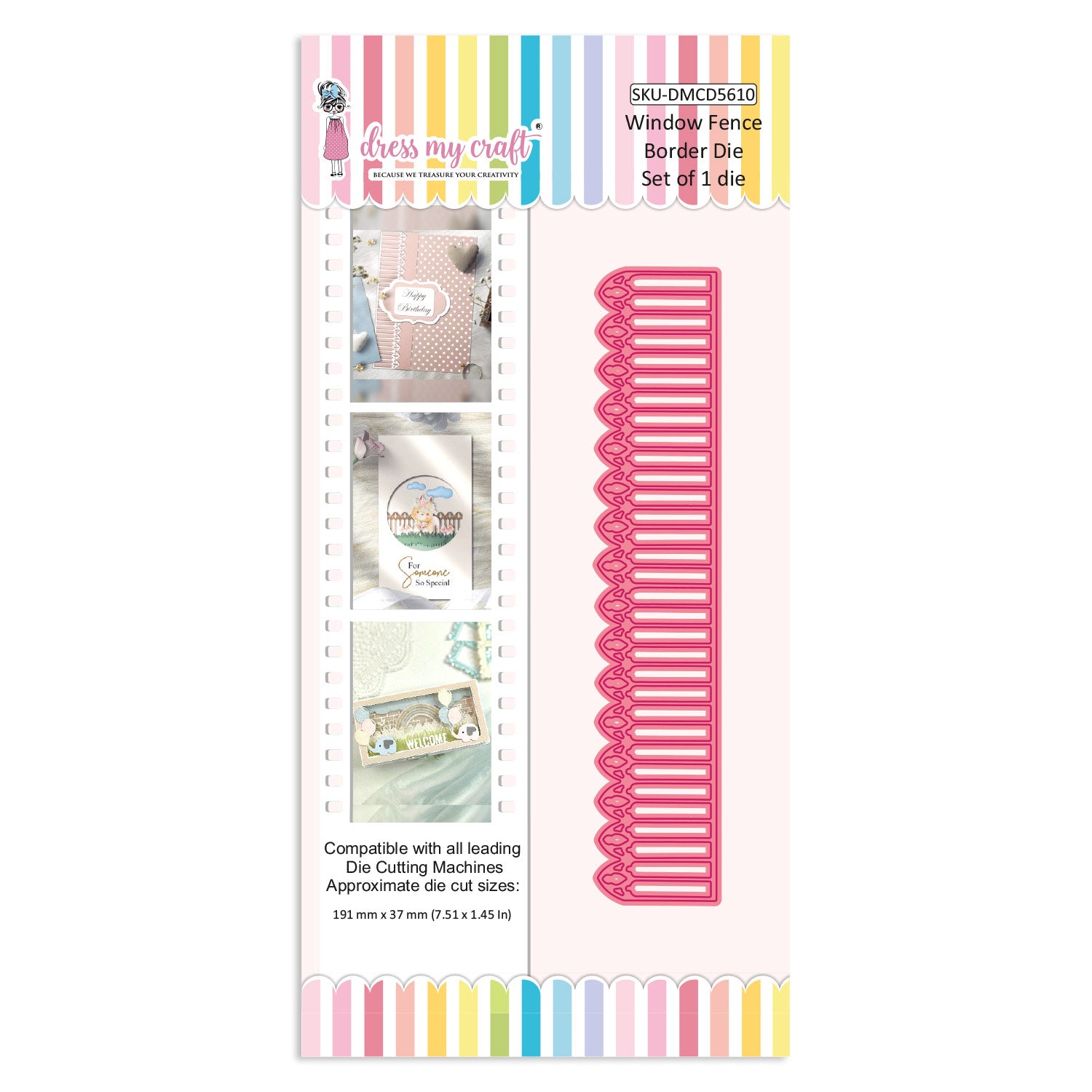 Window Fence - Border die