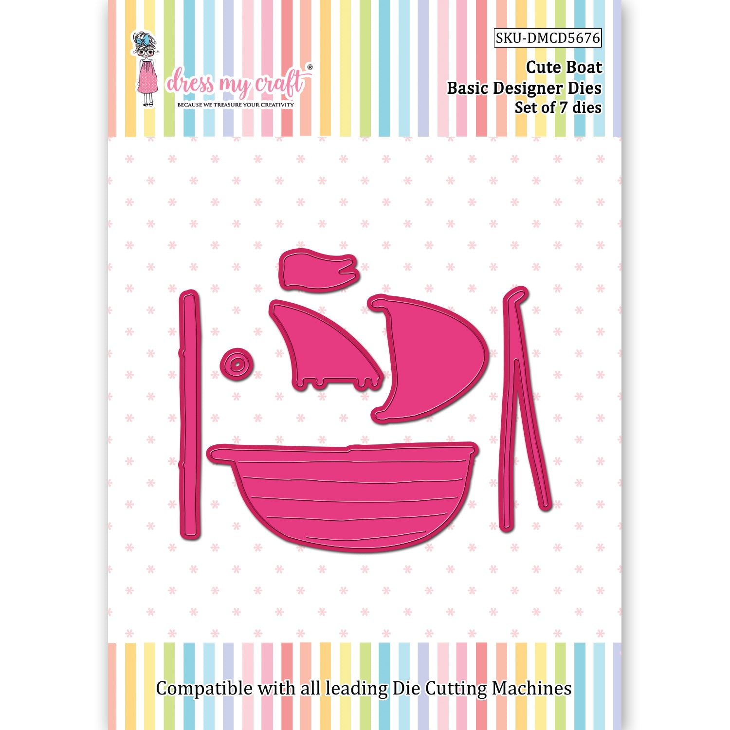 Cute Boat - Basic Designer Dies