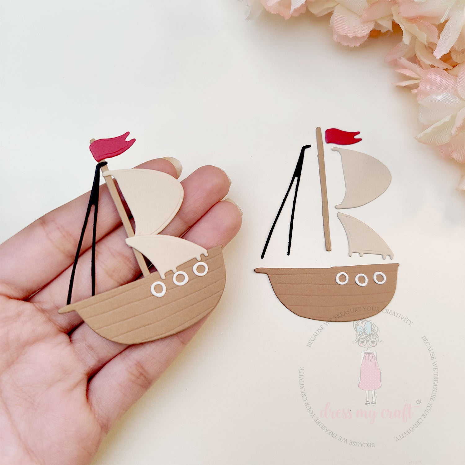 Cute Boat - Basic Designer Dies