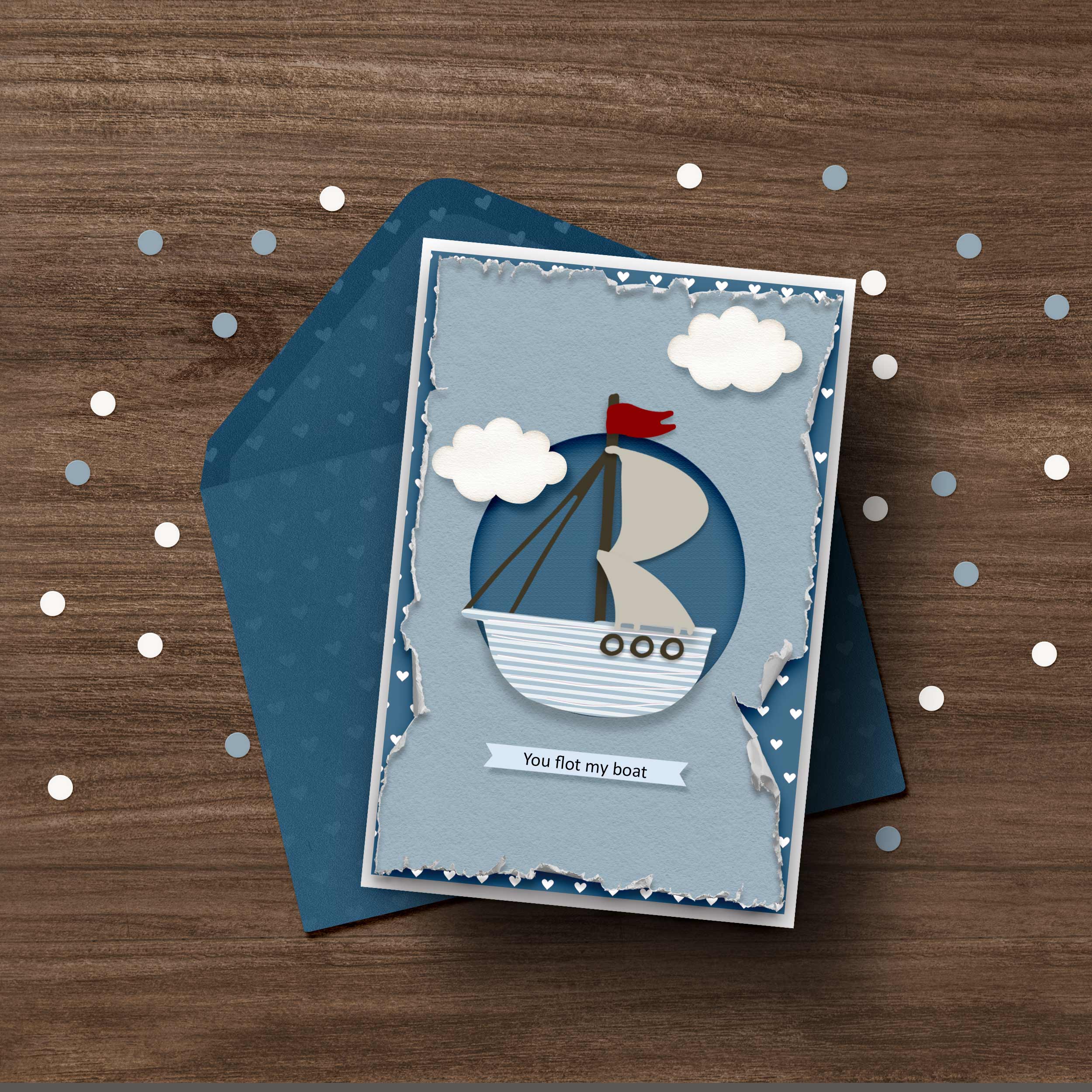 Cute Boat - Basic Designer Dies