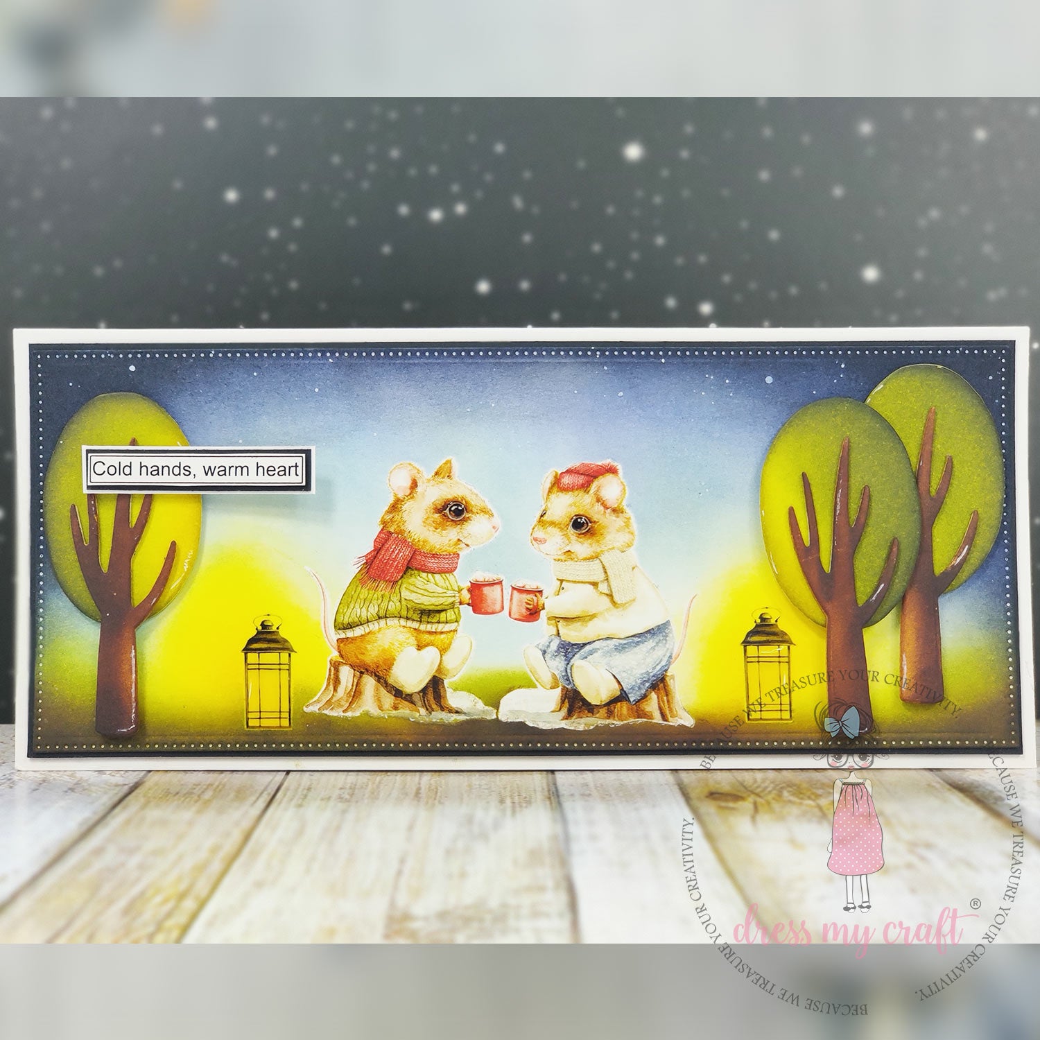 Cute Tree - Basic Designer Dies