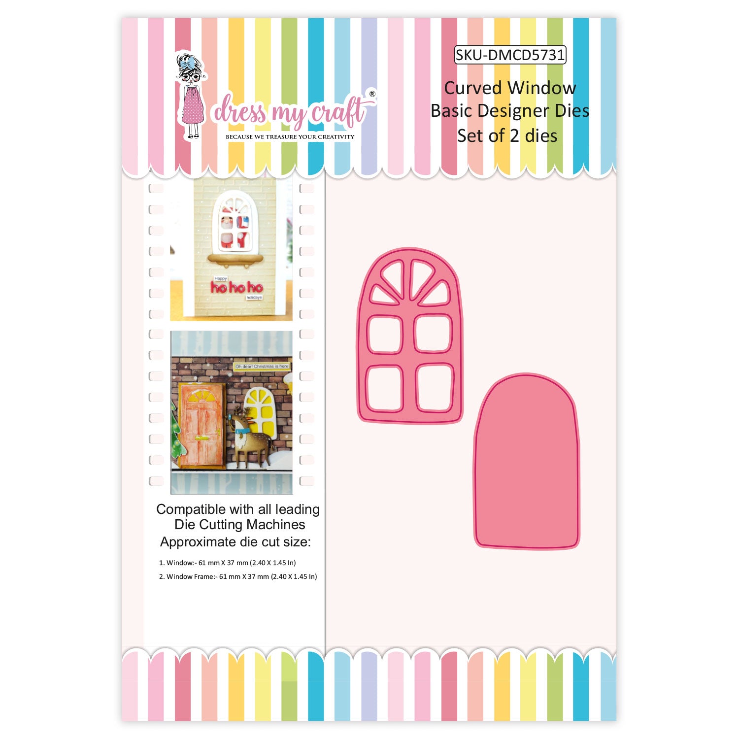 Curved Window - Basic Designer Dies