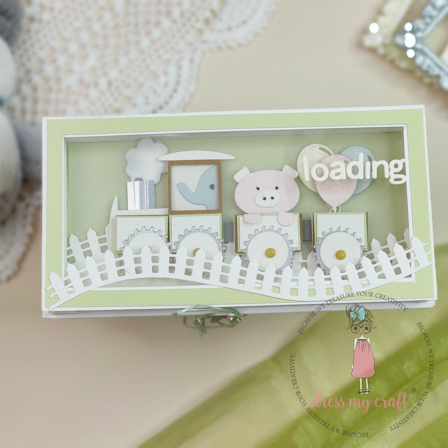 Cute Teddy Bear - Basic Designer Dies