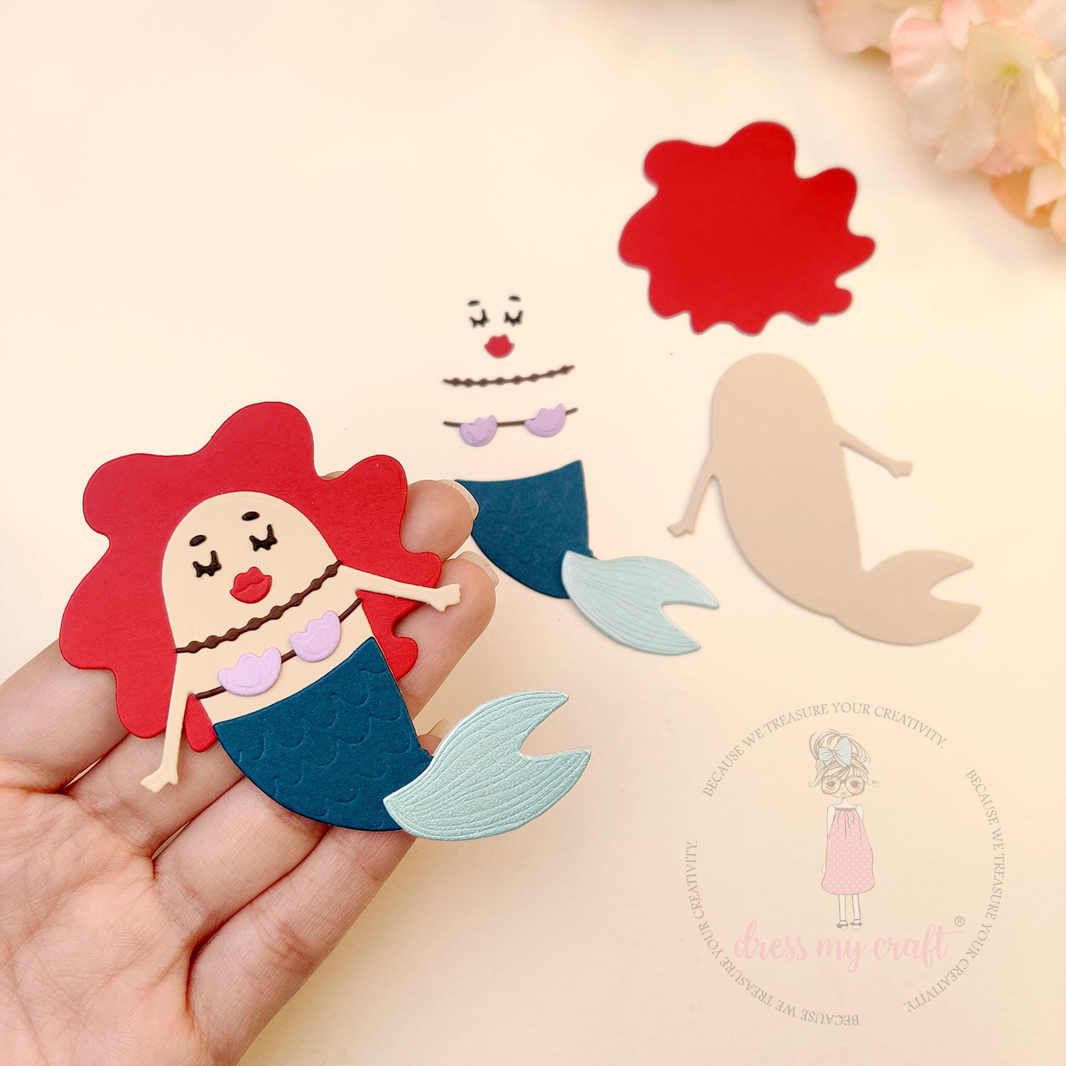 Little Mermaid Die - Basic Designer Dies