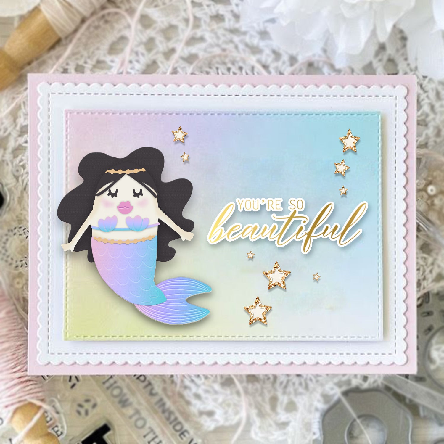 Little Mermaid Die - Basic Designer Dies