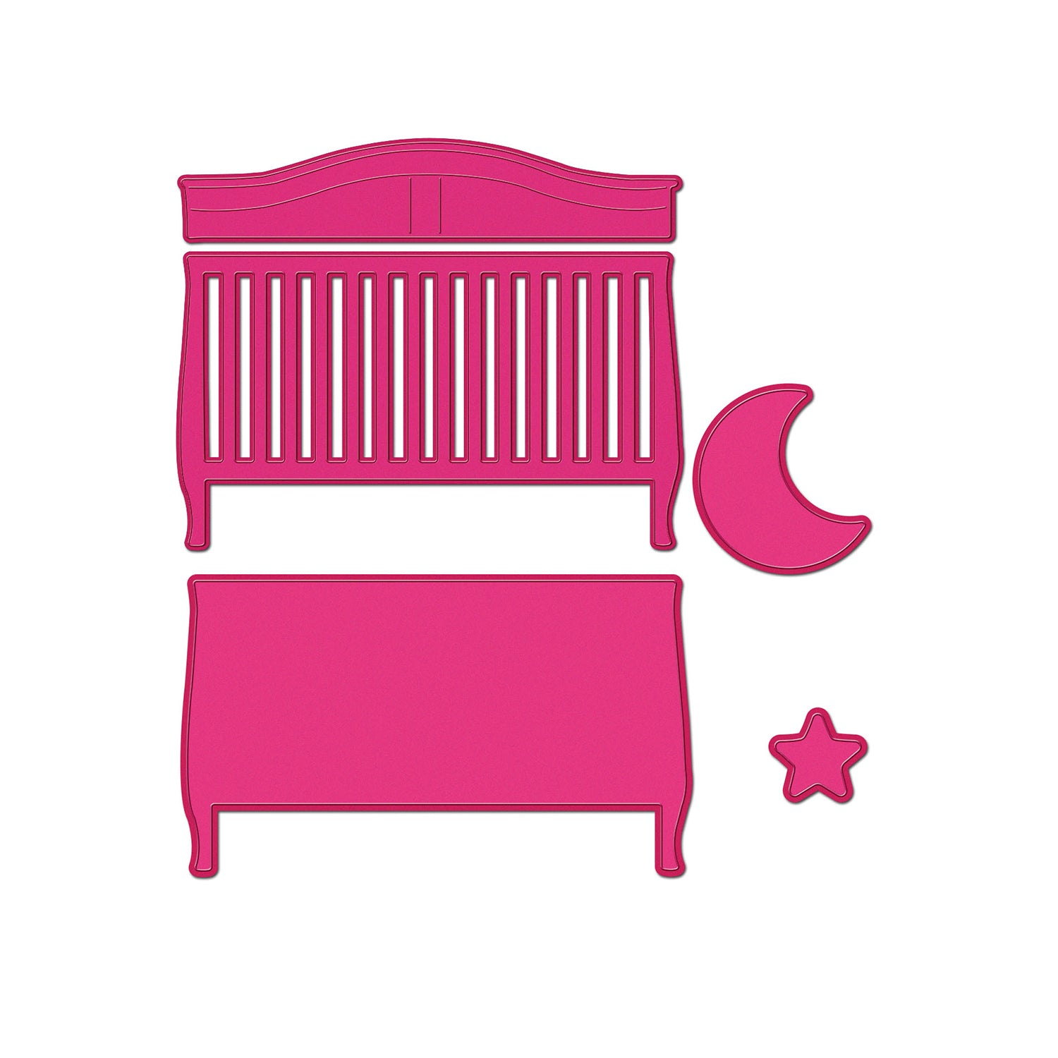 Baby Cot - Basic Designer Dies