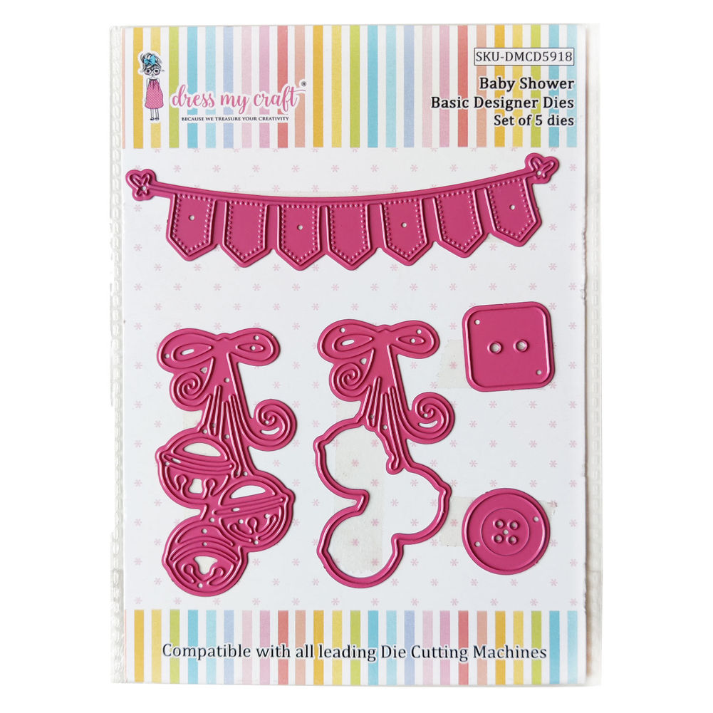 Baby Shower - Basic Designer Dies