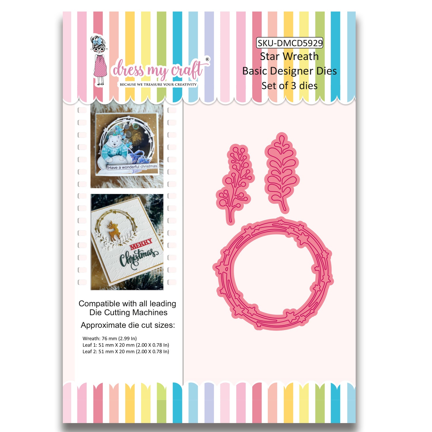 Star Wreath - Basic Designer Dies