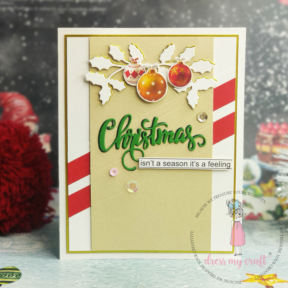 Christmas With Leaves - Basic Designer Dies