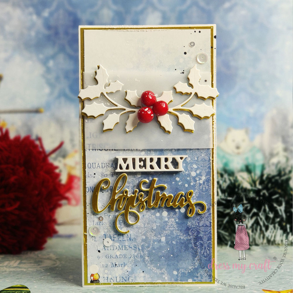 Christmas With Leaves - Basic Designer Dies