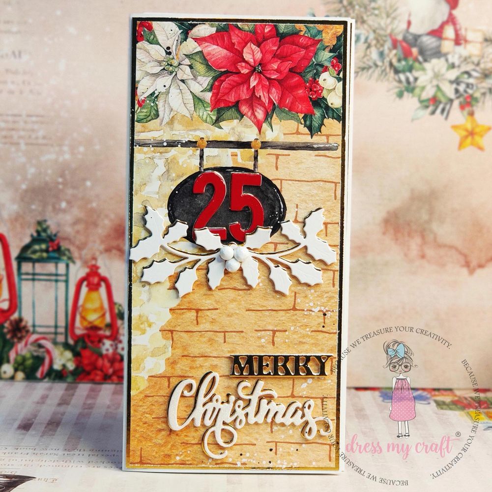 Christmas With Leaves - Basic Designer Dies