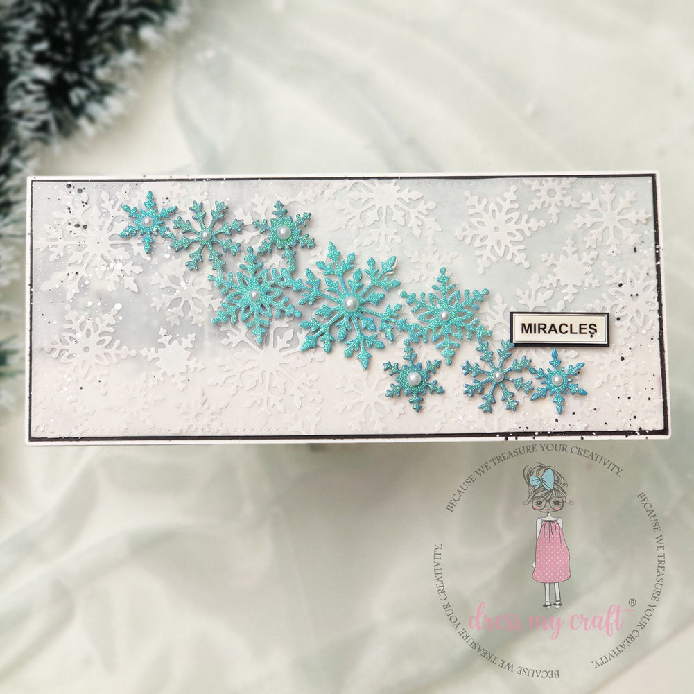 Array Of Snowflakes - Basic Designer Dies