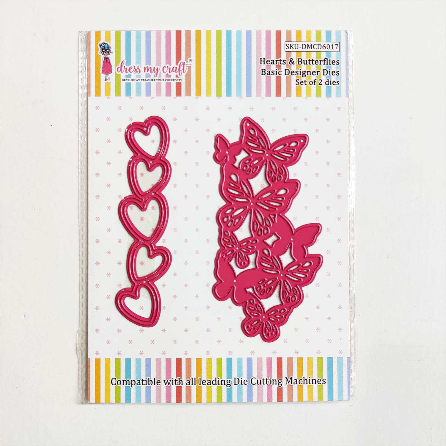 Hearts & Butterflies - Mixed Media Die