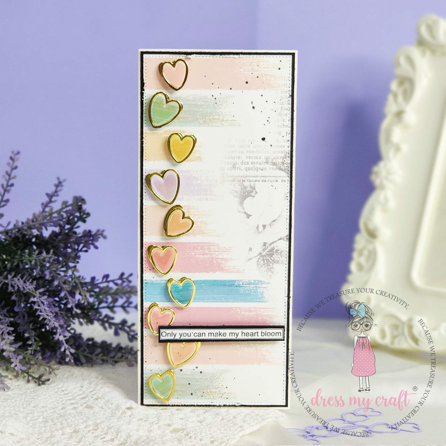 Hearts & Butterflies - Mixed Media Die