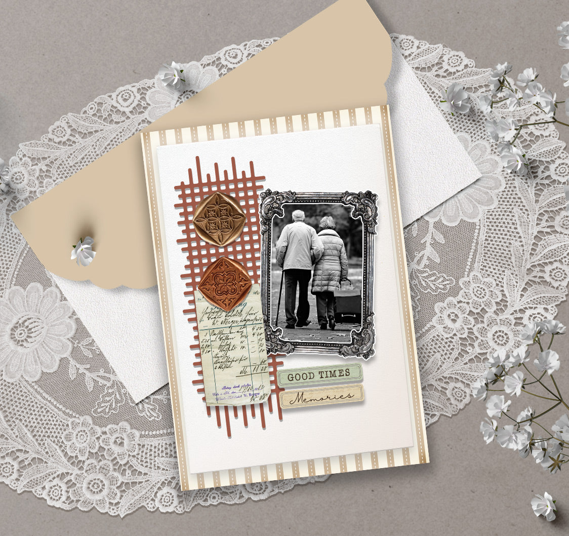 Mash & Hexagons - Mixed Media Die