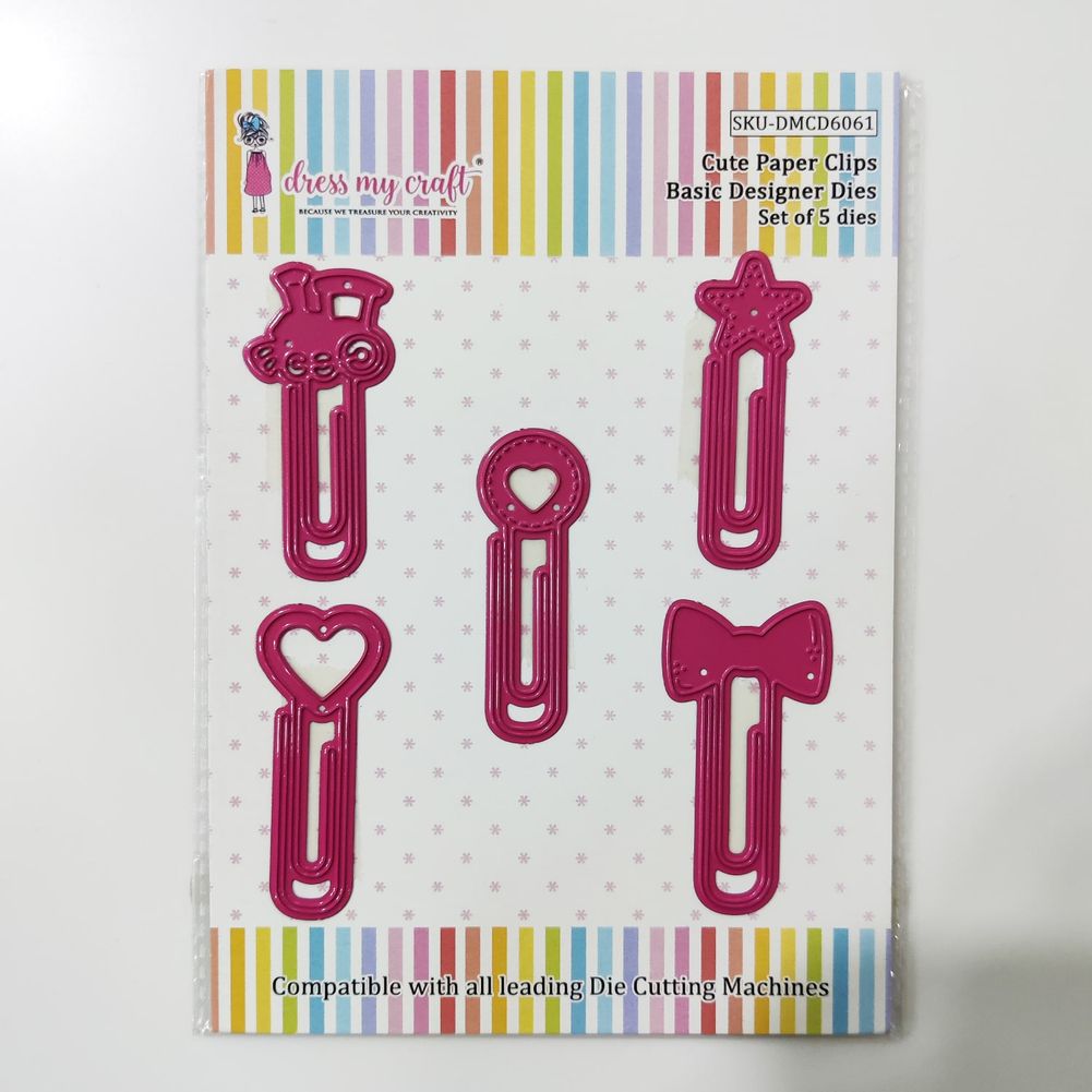 Cute Paper Clips - Basic Designer Dies