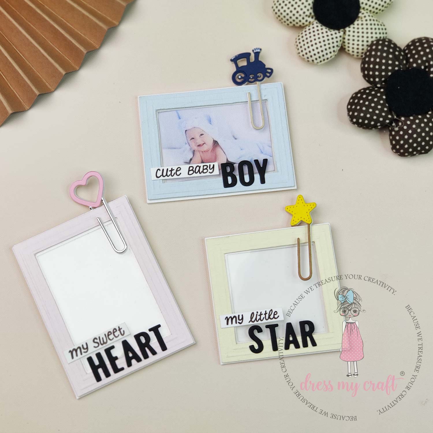 Cute Paper Clips - Basic Designer Dies