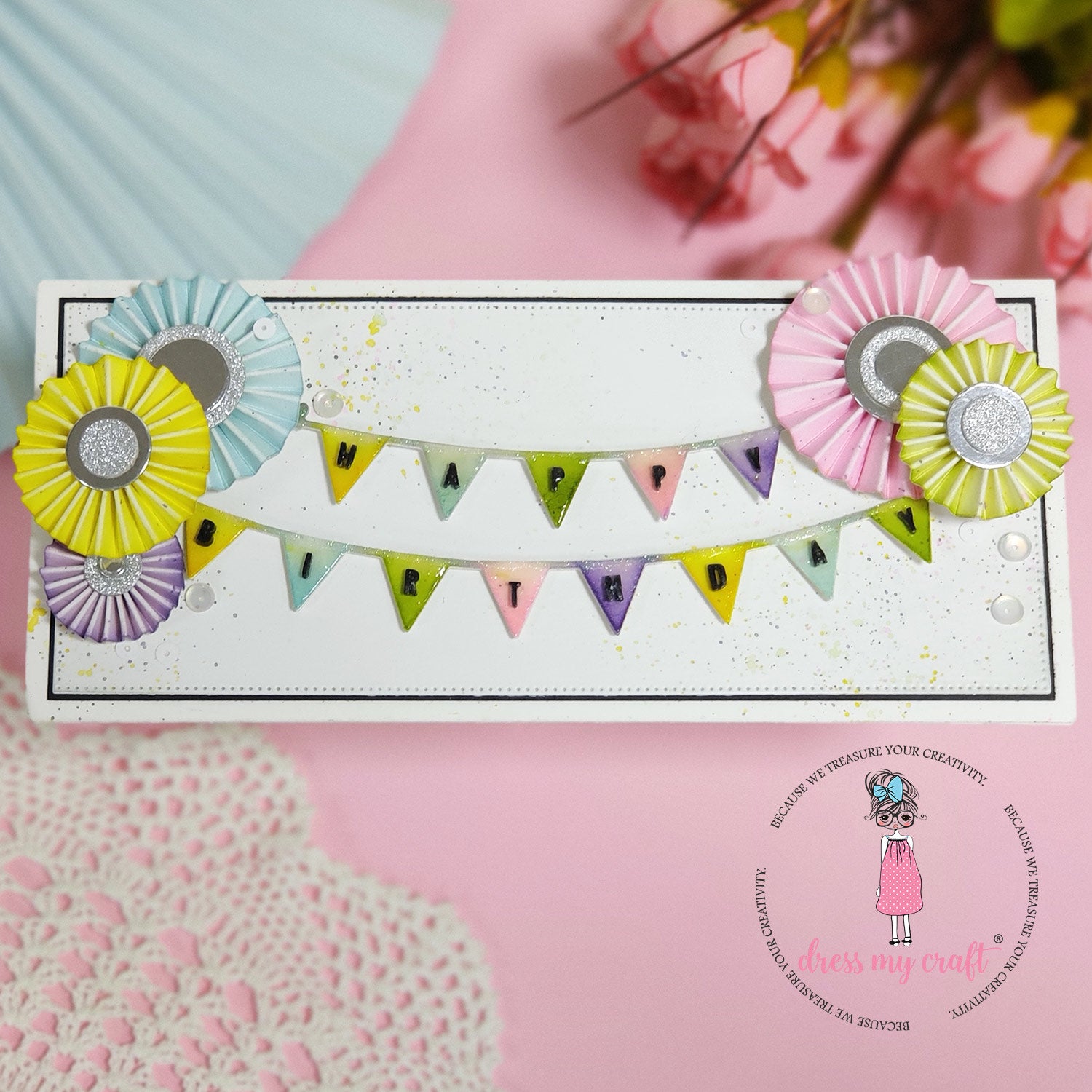 Cute Buntings - Basic Designer Dies