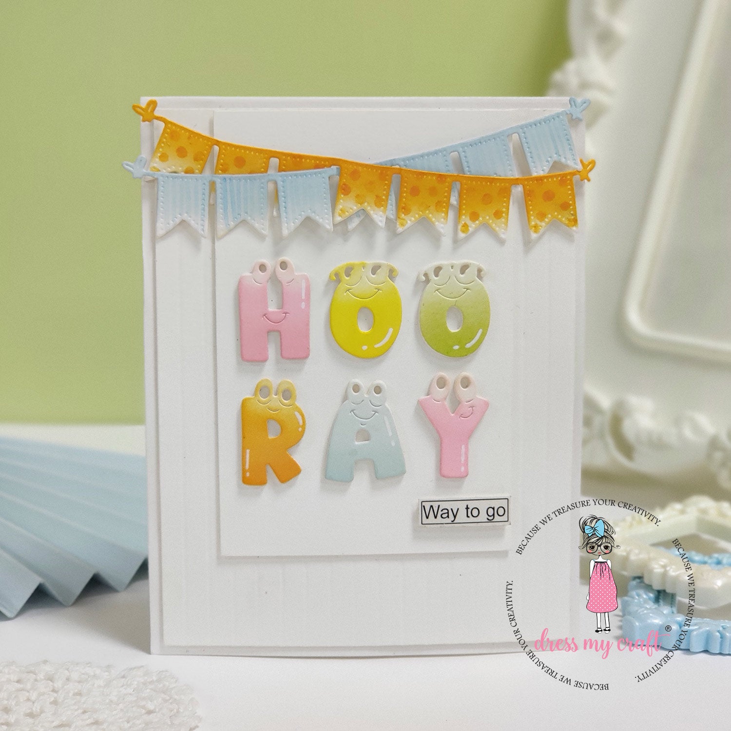 Cute Buntings - Basic Designer Dies