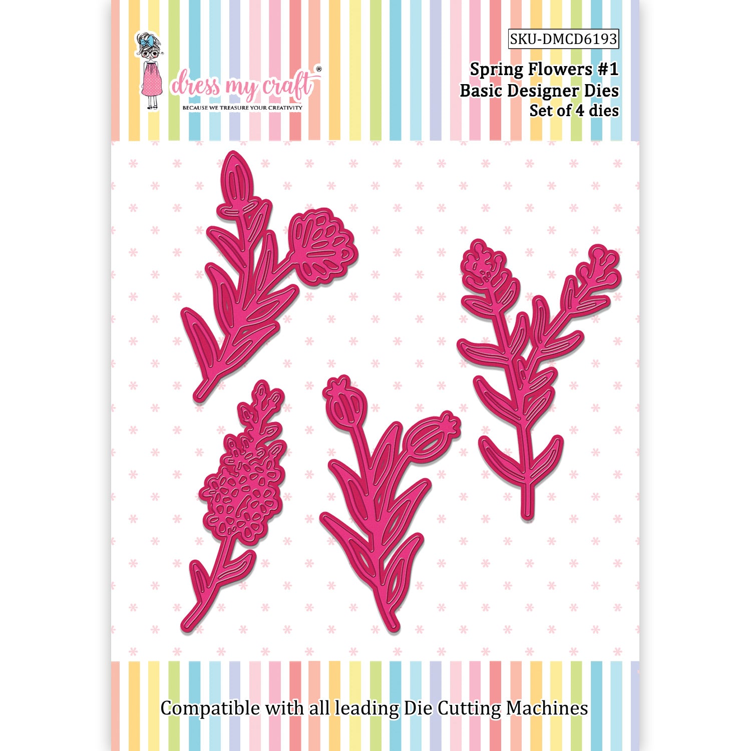 Spring Flowers #1 - Basic Designer Dies