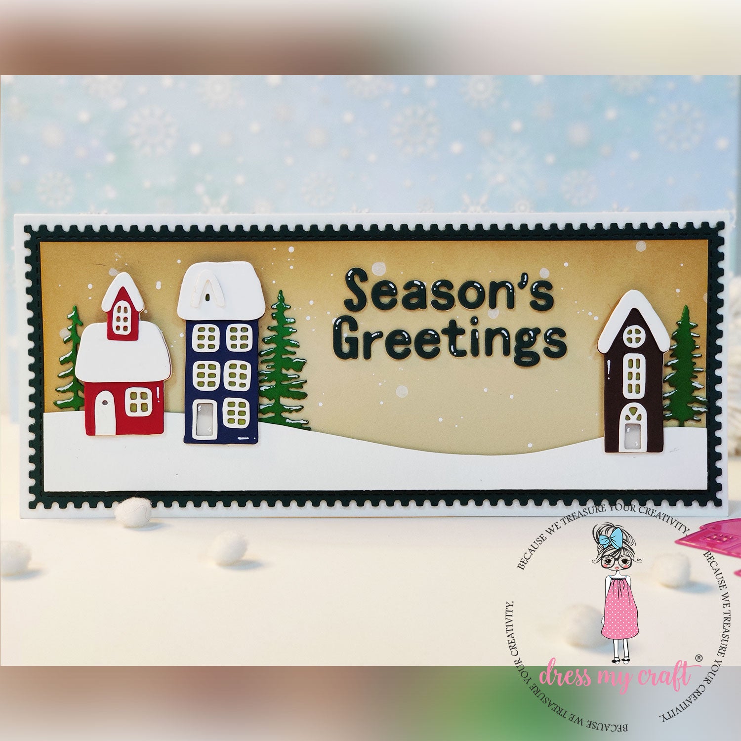 Cute Houses - Basic Designer Dies