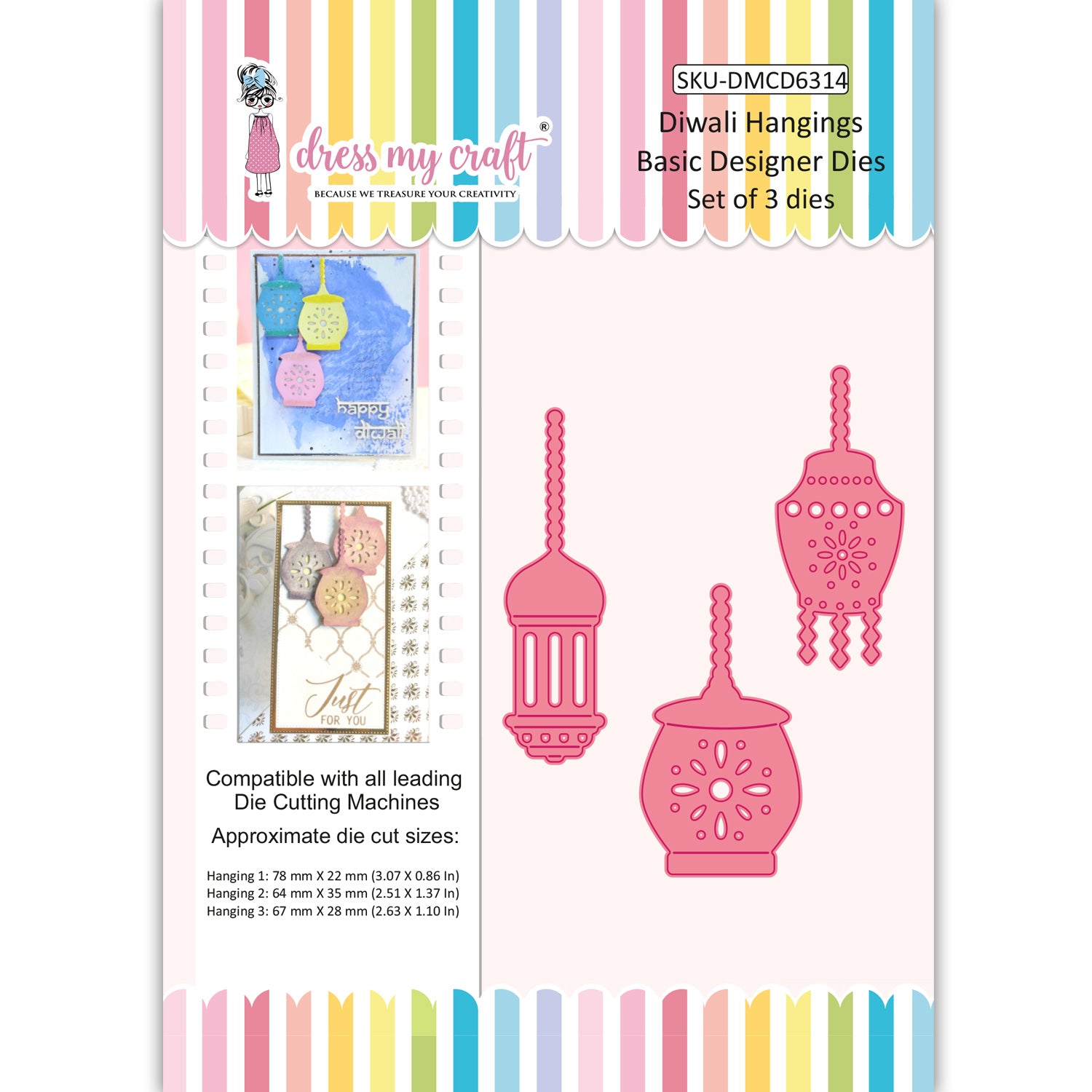 Diwali Hangings - Basic Designer Dies