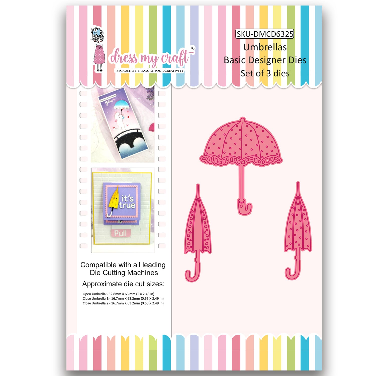 Umbrellas - Basic Designer Dies