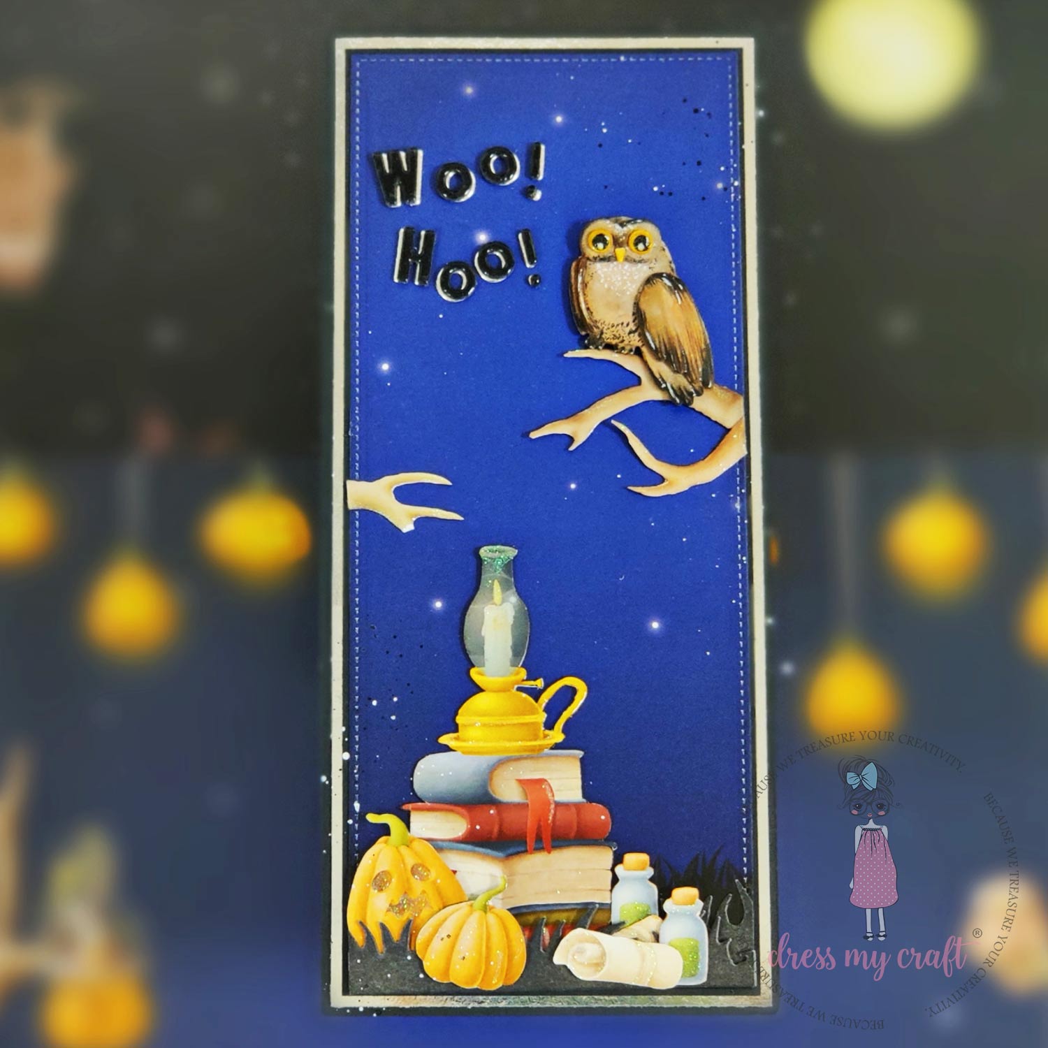 Halloween Owl & Pot - Basic Designer Dies