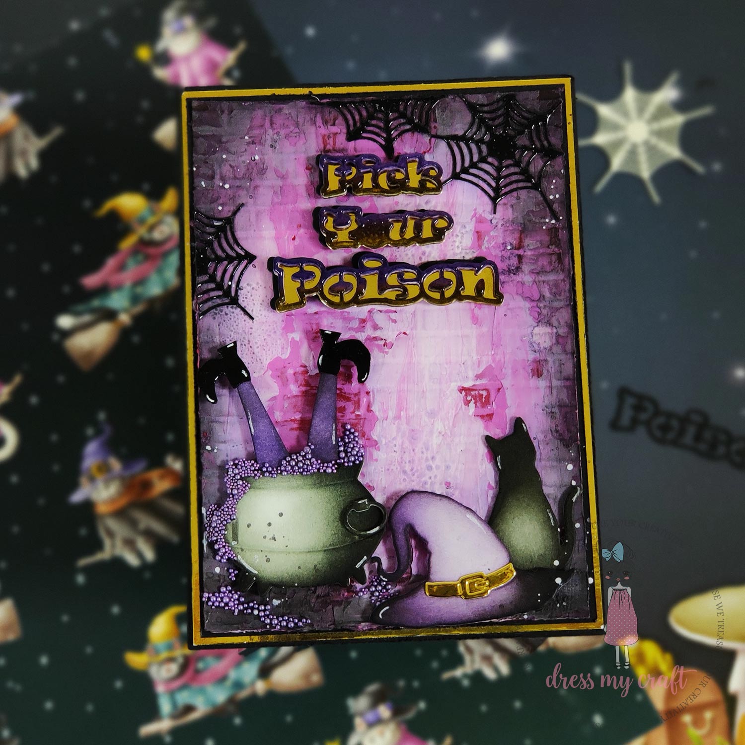 Halloween Owl & Pot - Basic Designer Dies