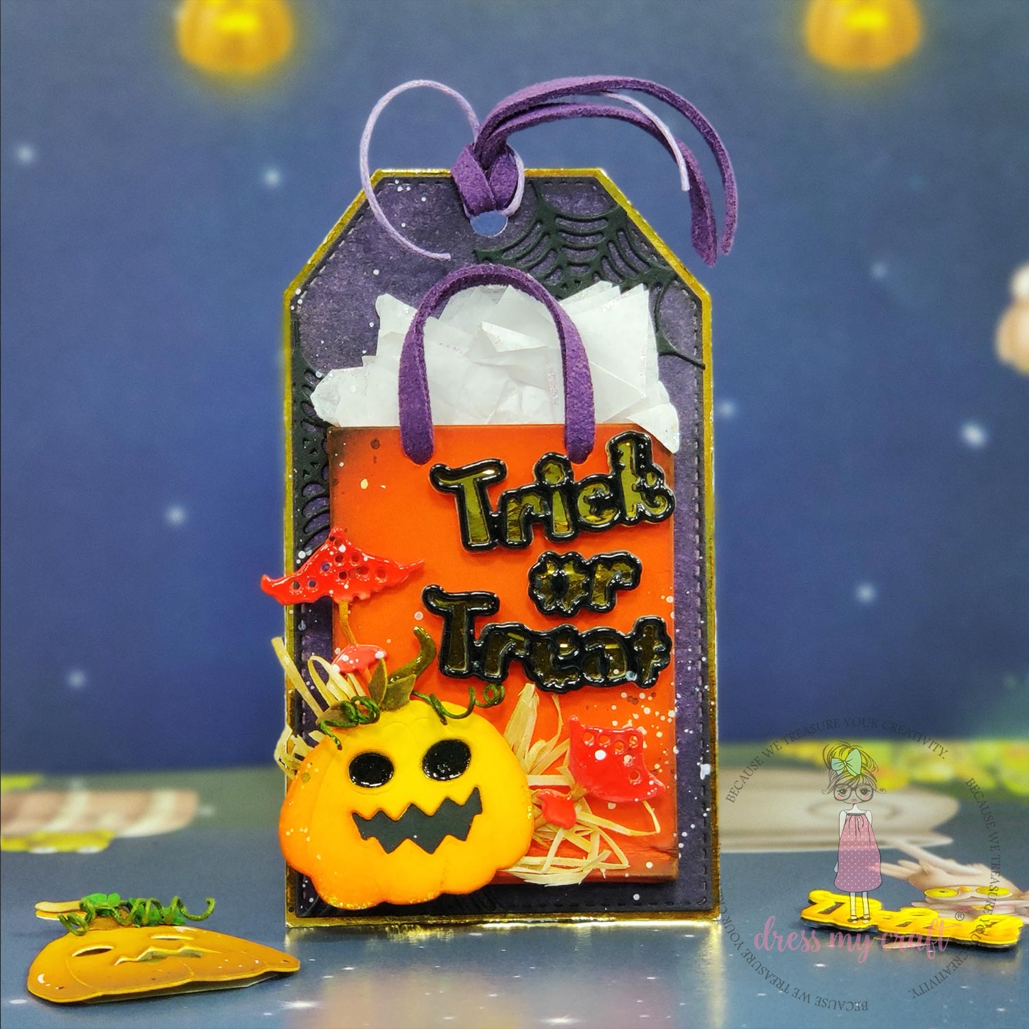 Trick Or Treat Halloween - Basic Designer Dies