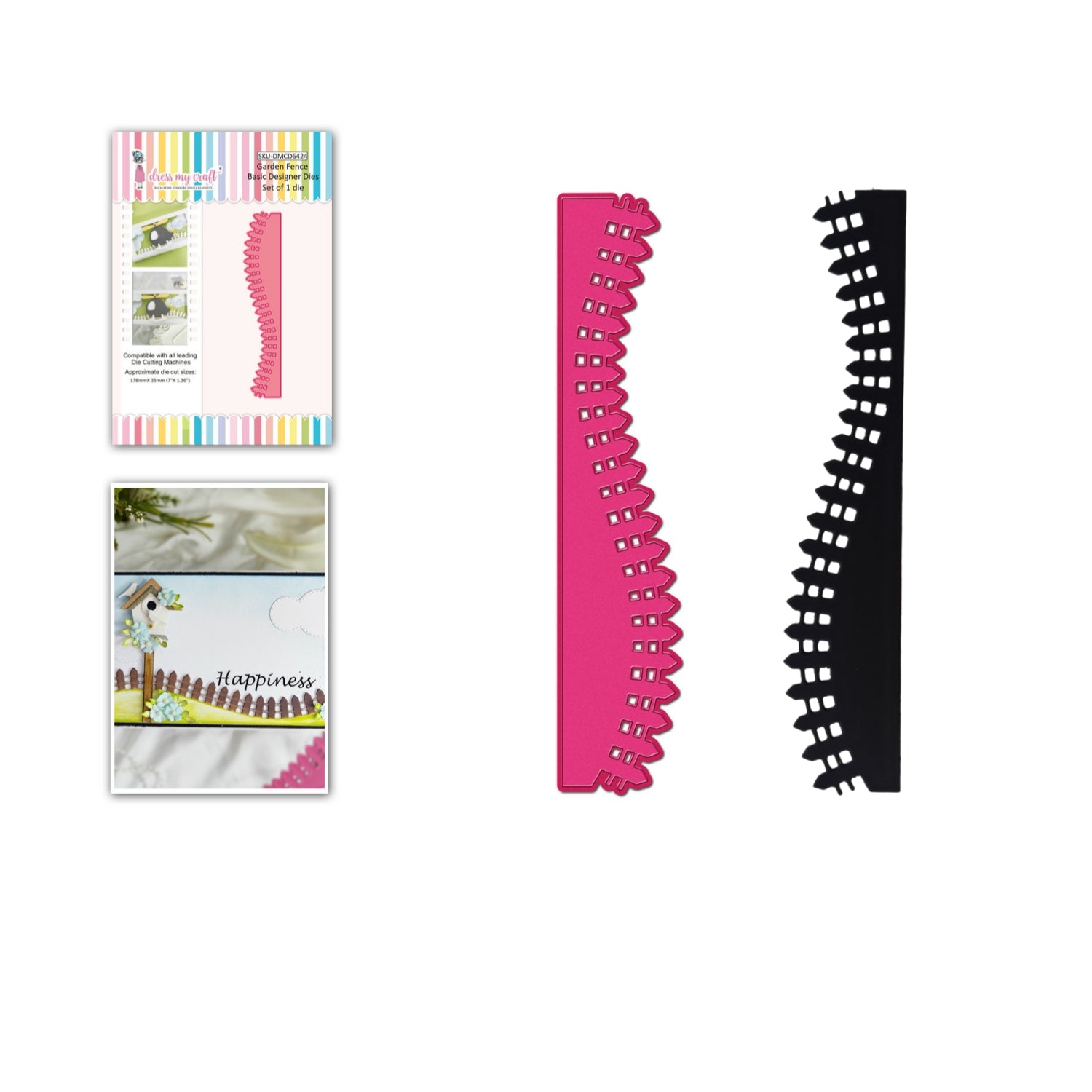 Garden Fence - Basic Designer Dies