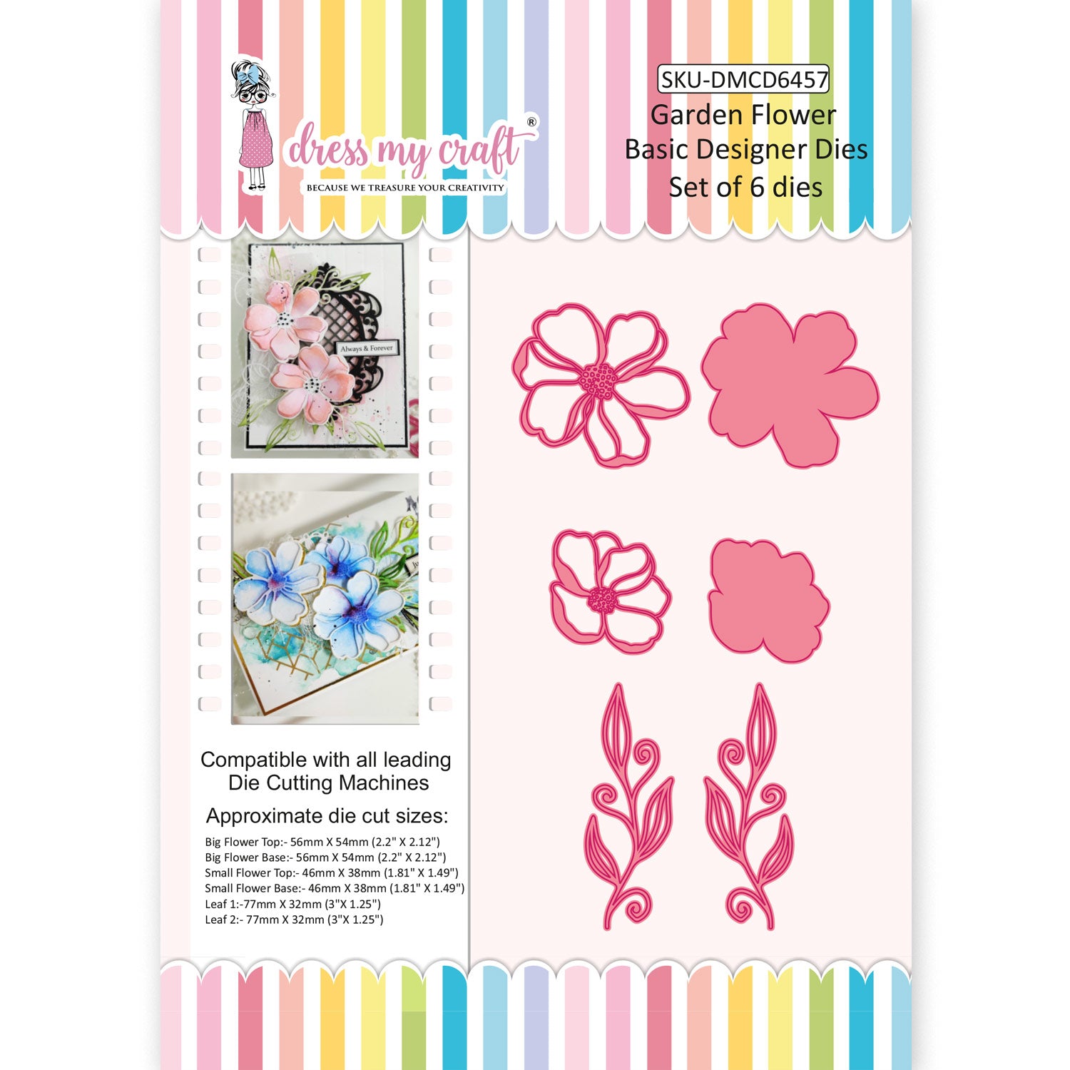 Garden Flower - Basic Designer Dies