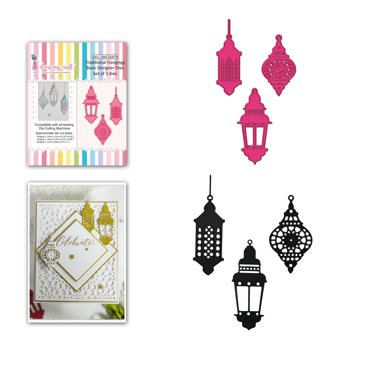 Traditional Hangings - Basic Designer Dies