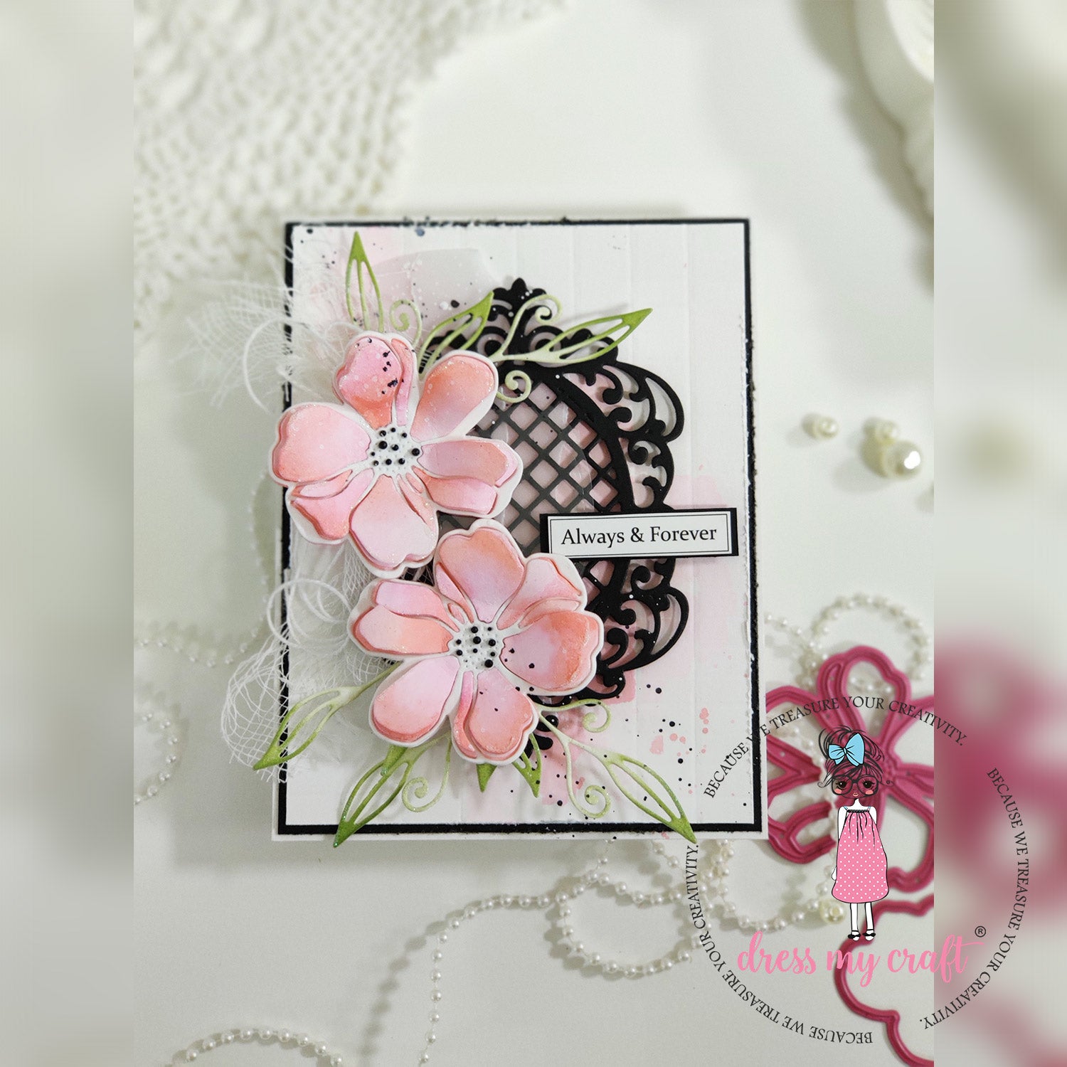 Delicate Oval Frame - Basic Designer Dies