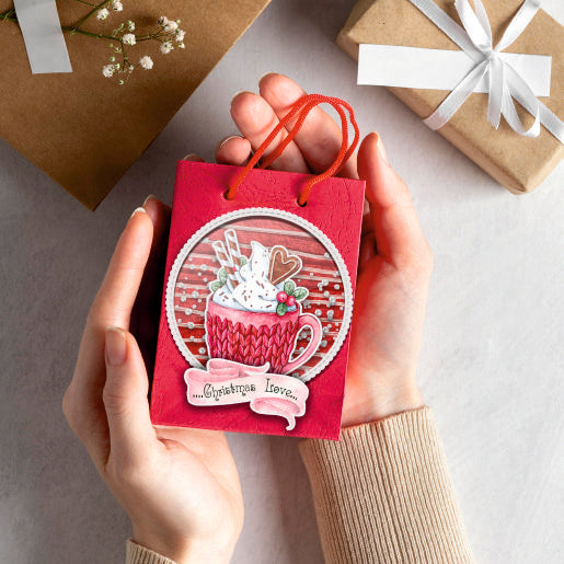 Mini Stitched Scalloped Circle Frame - Basic Designer Dies