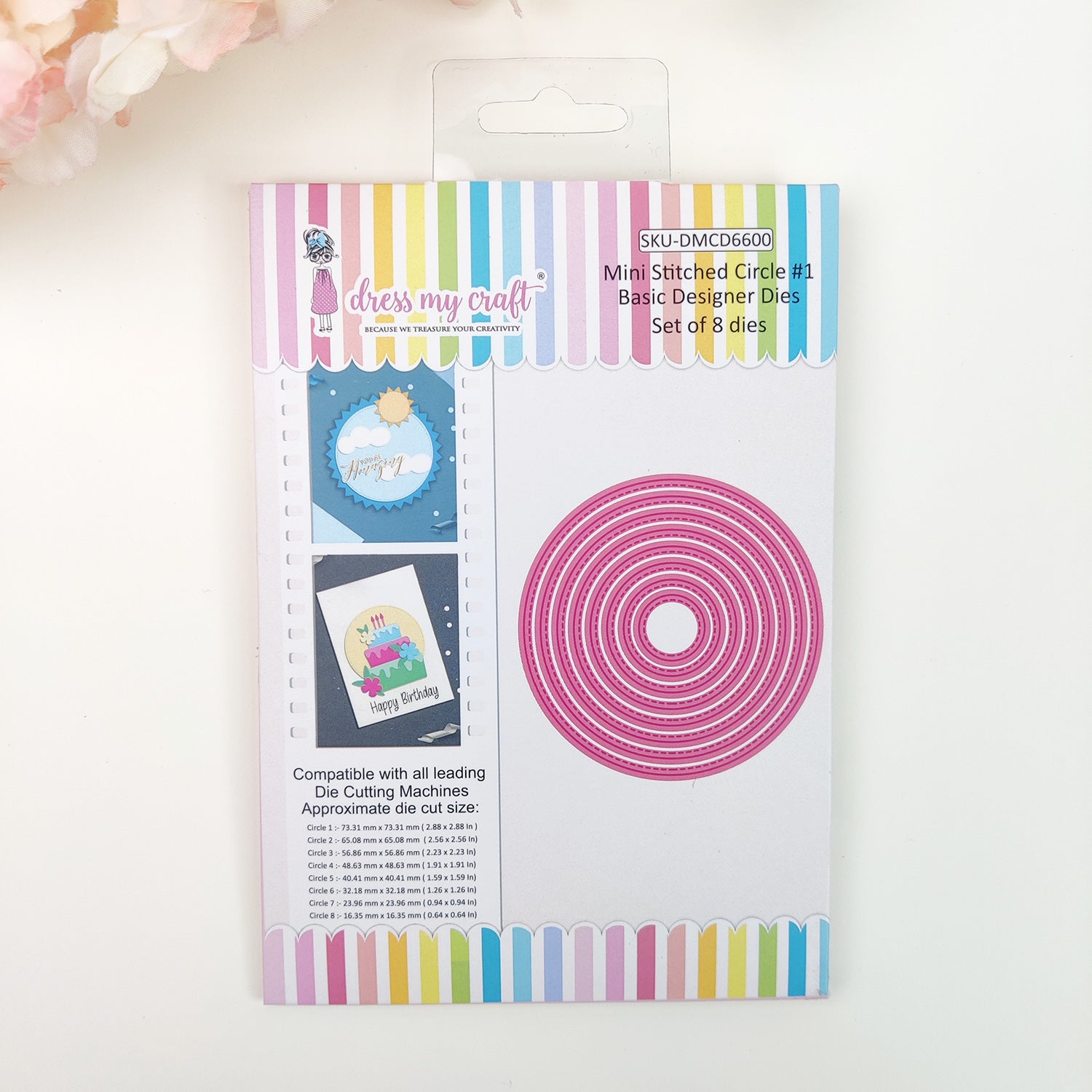 Mini Stitched Circle #1 - Basic Designer Dies