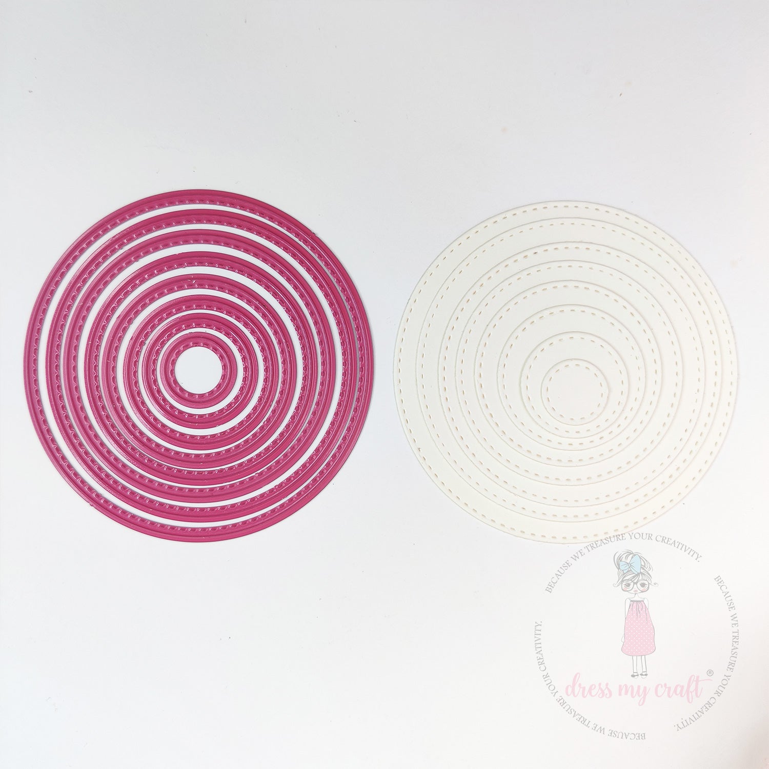 Mini Stitched Circle #1 - Basic Designer Dies