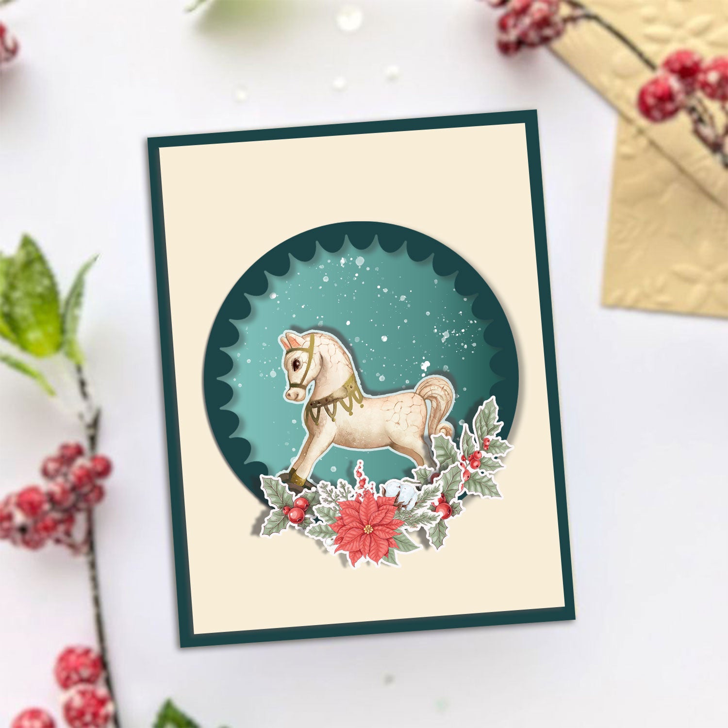 Mini Inverted Scalloped Circle - Basic Designer Dies