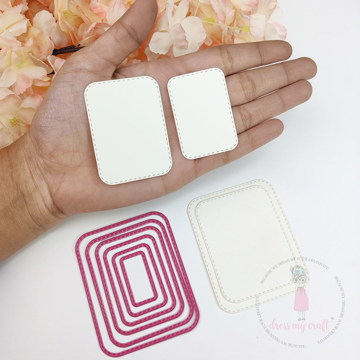 Mini Stitched Rounded Rectangle - Basic Designer Dies – CRAFTERS CORNER