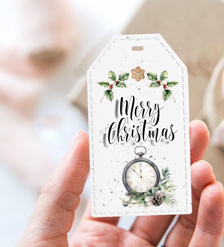 Mini Stitched Tag #1 - Basic Designer Dies