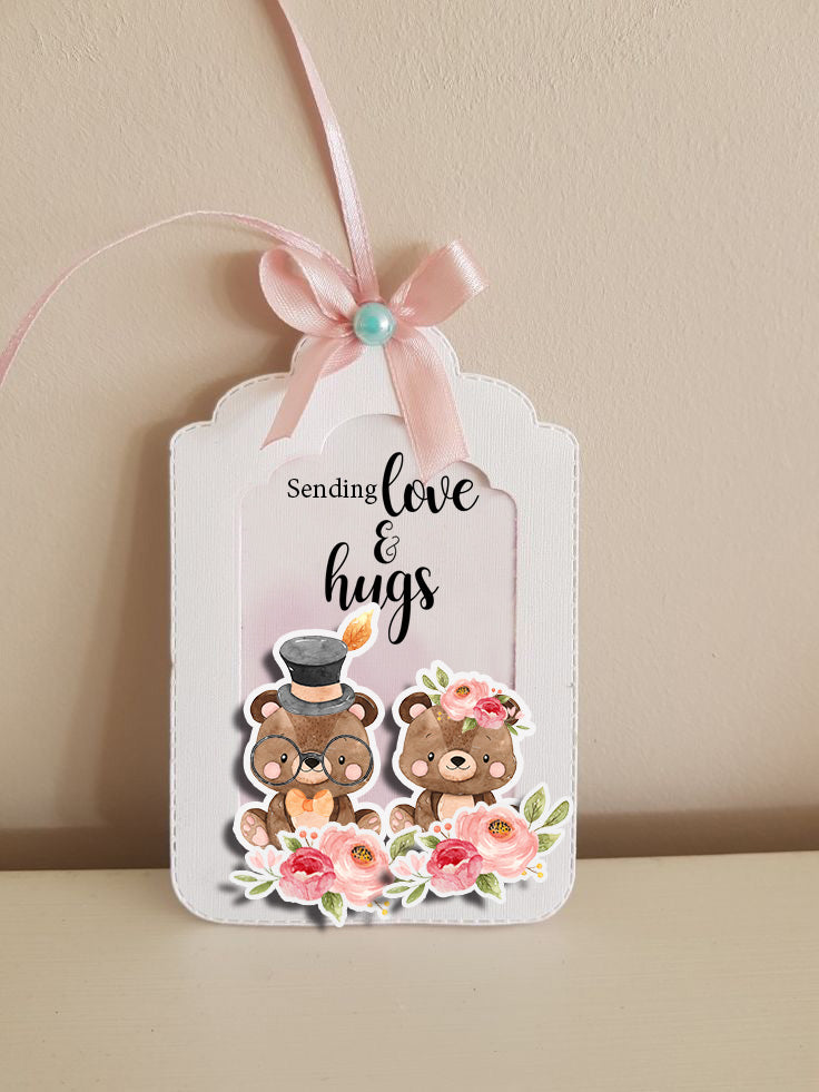 Mini Stitched Tag #3 - Basic Designer Dies