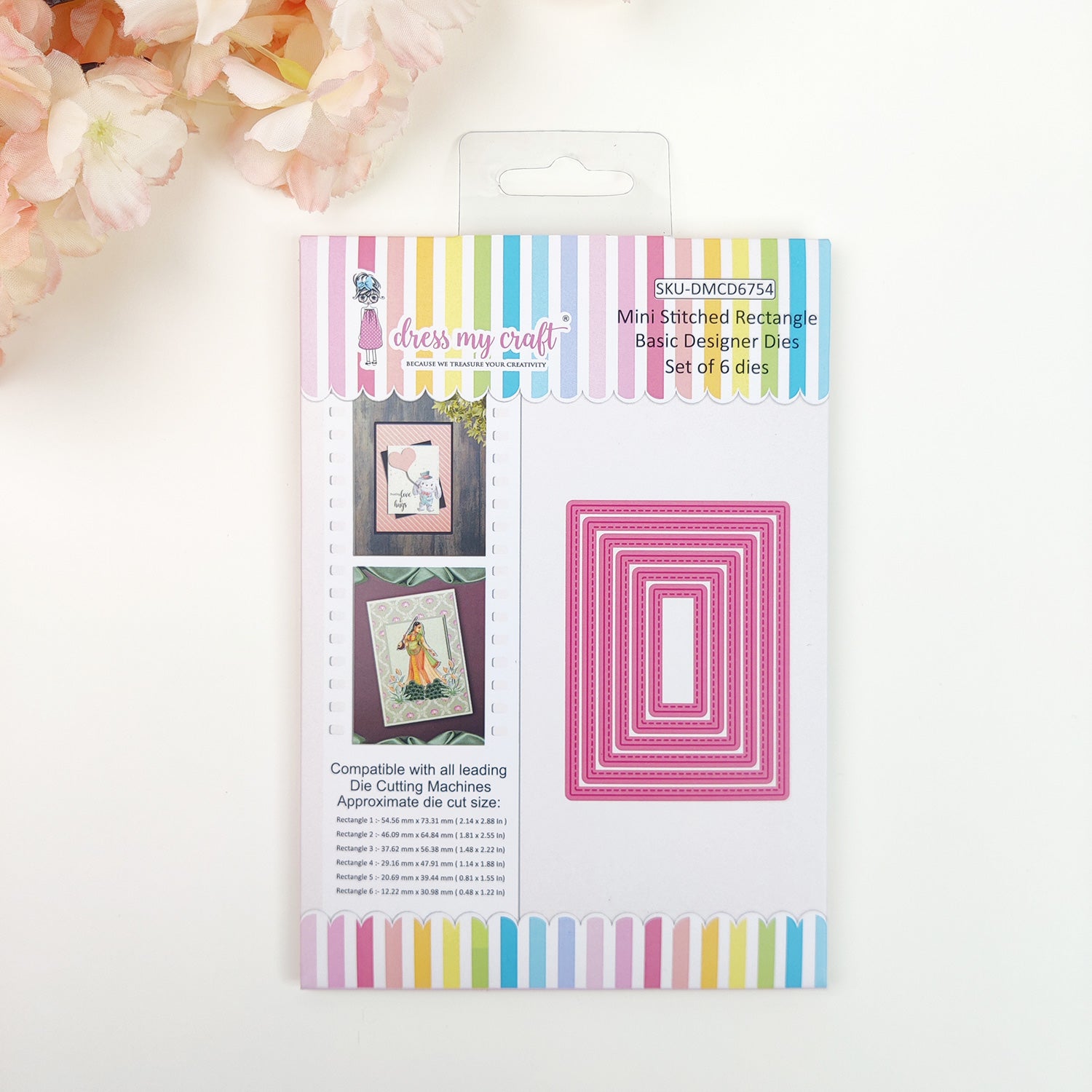 Mini Stitched Rectangle - Basic Designer Dies