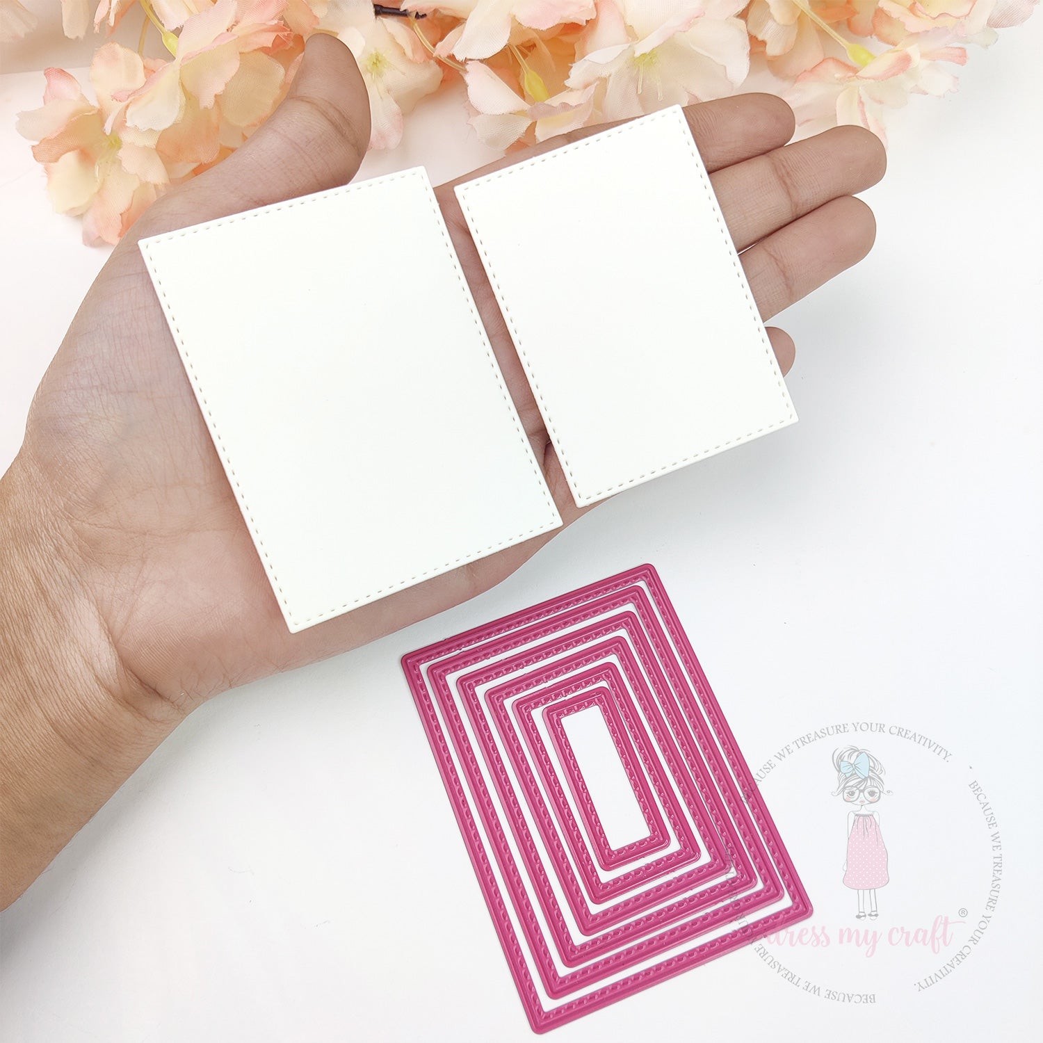 Mini Stitched Rectangle - Basic Designer Dies